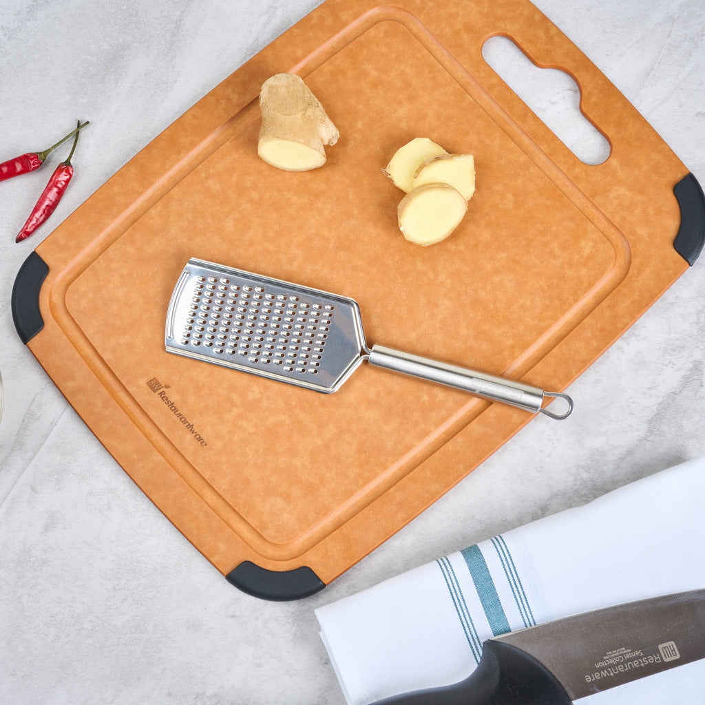German Standard Stainless Steel Fine Grater - 9 3/4'' - 1 count box