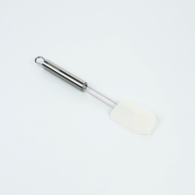 German Standard Silicone Spatula - with Stainless Steel Handle - 11'' - 1 count box