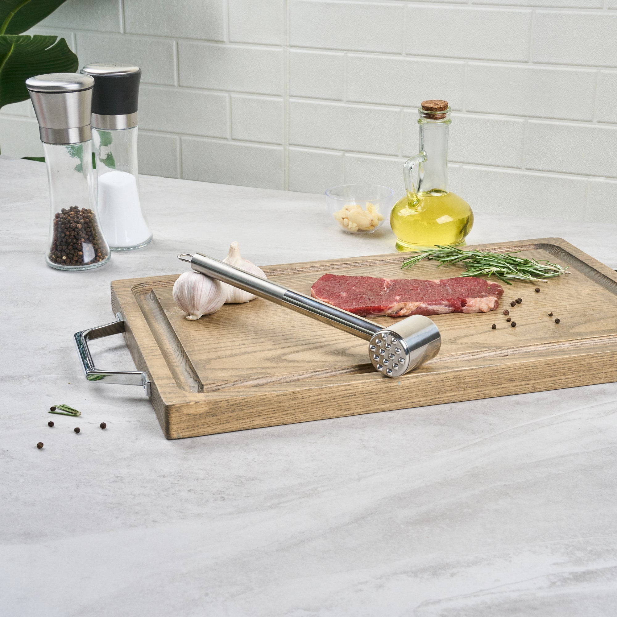German Standard Stainless Steel Meat Tenderizer - 10'' - 1 count box