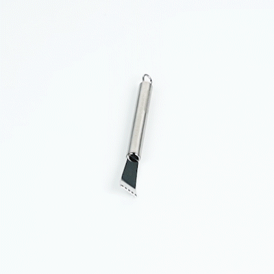 German Standard Stainless Steel Citrus Zester - 5 3/4'' - 6 count box