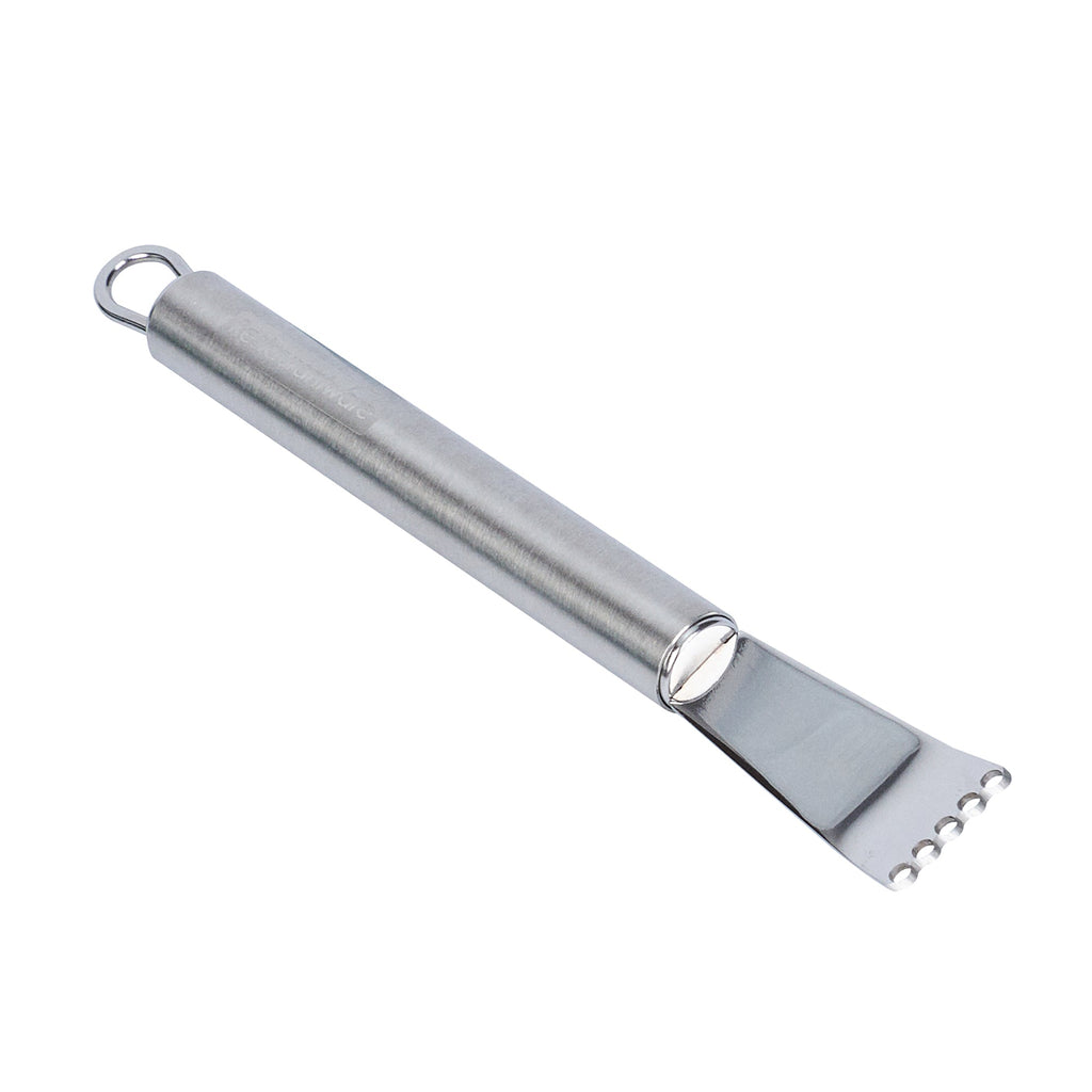 German Standard Stainless Steel Citrus Zester - 5 3/4'' - 6 count box