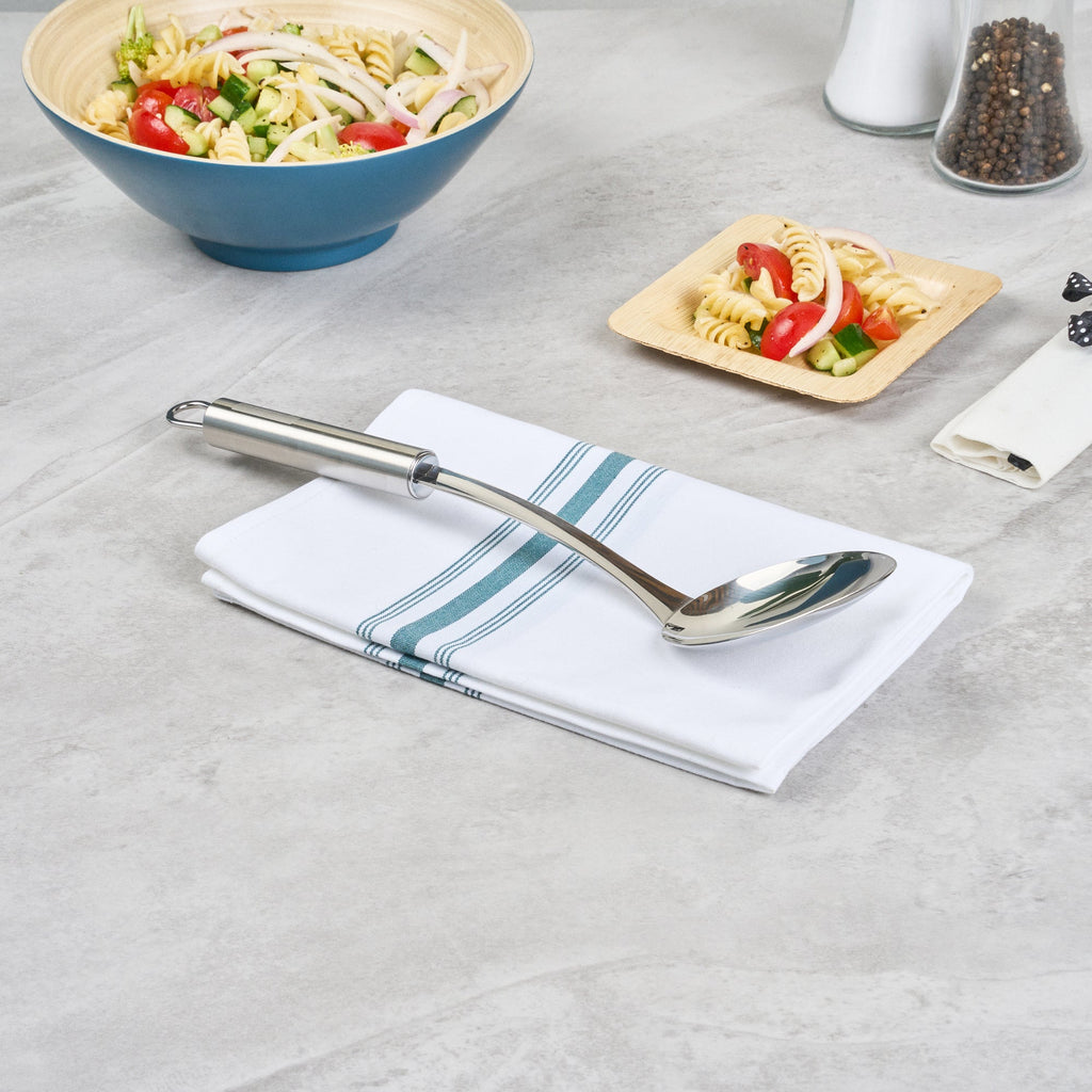 German Standard Stainless Steel Serving Spoon - Solid - 12 1/4'' - 1 count box