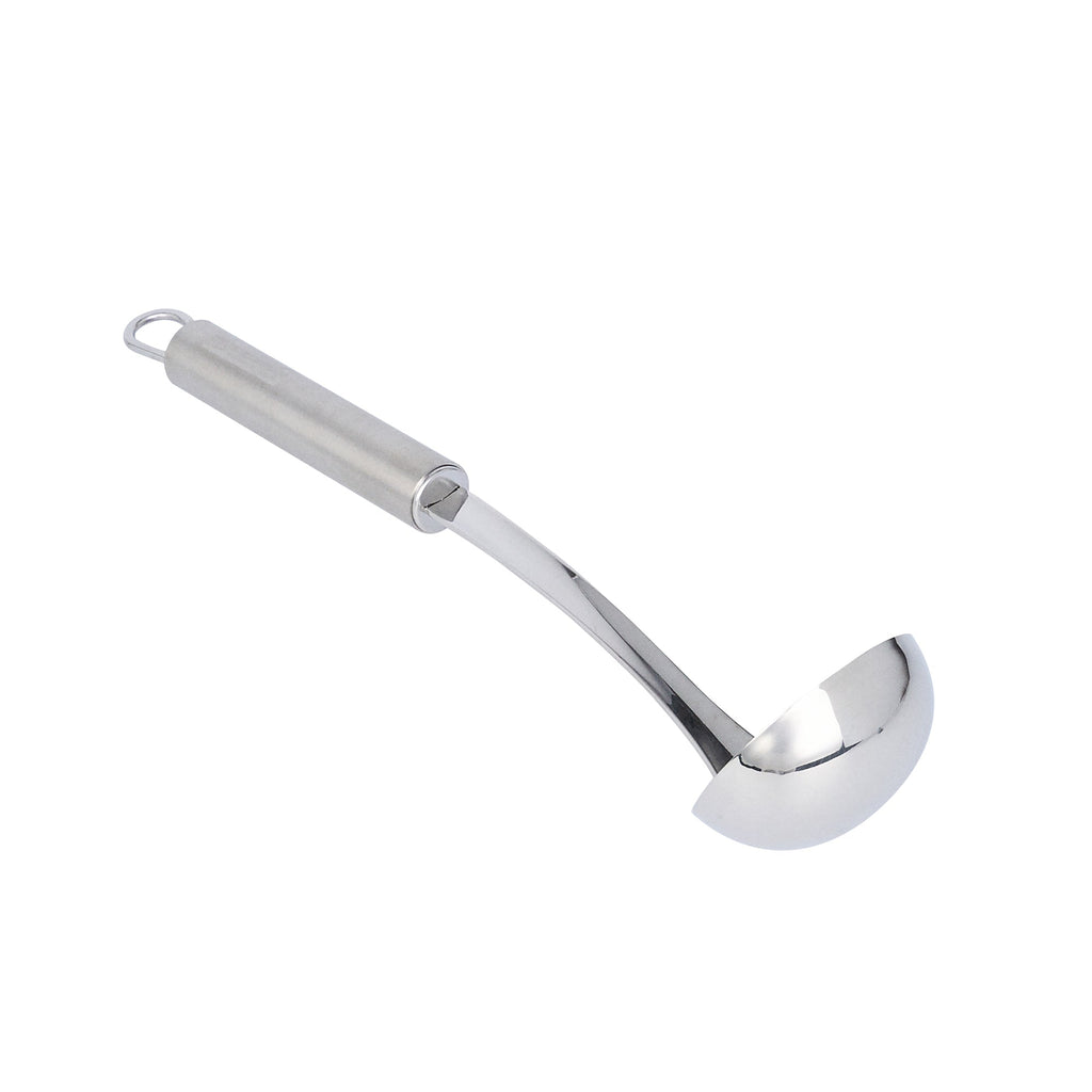 German Standard Stainless Steel Sauce Ladle - One-Piece - 10 3/4'' - 1 count box