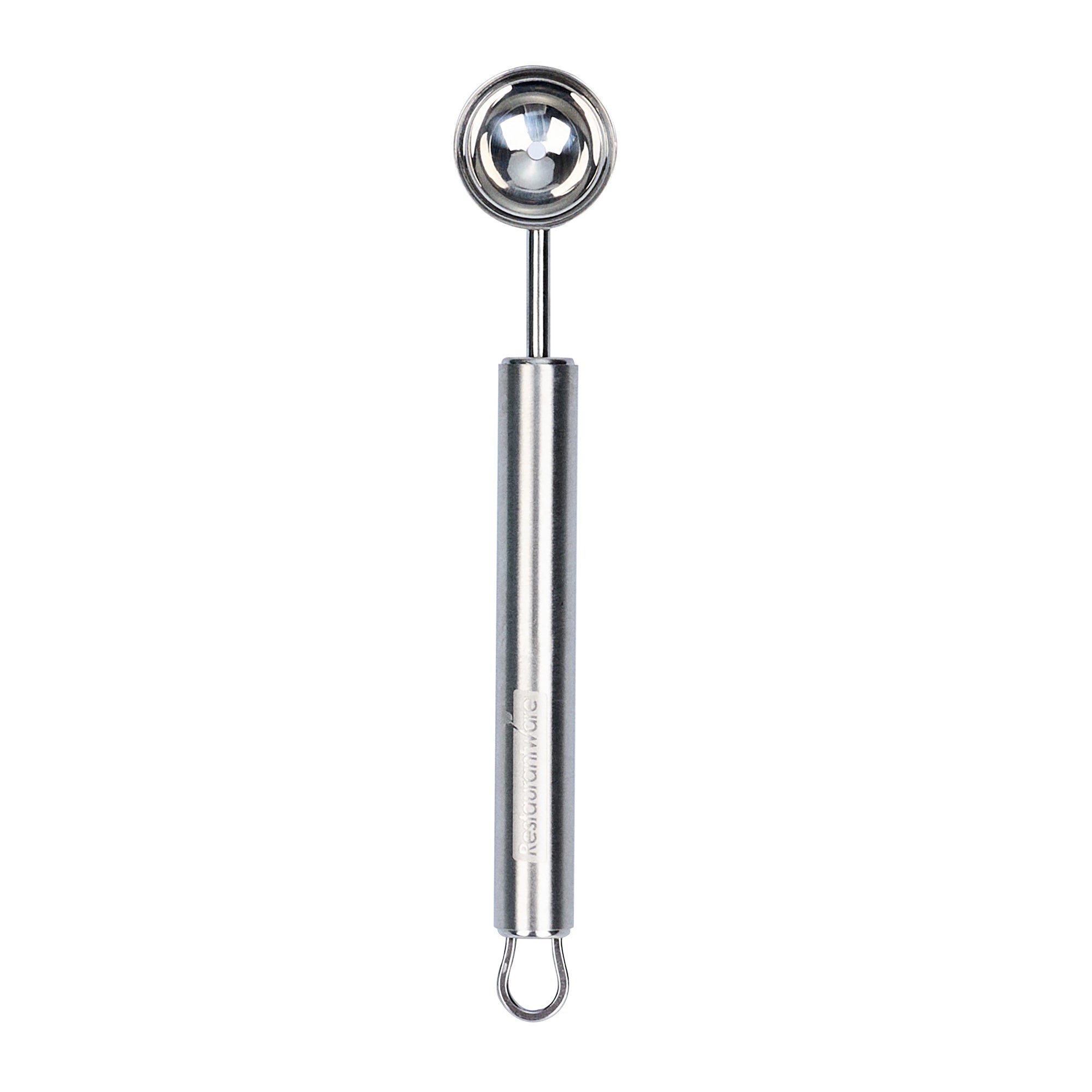 German Standard Stainless Steel Melon Baller - 6'' x 1'' - 6 count box