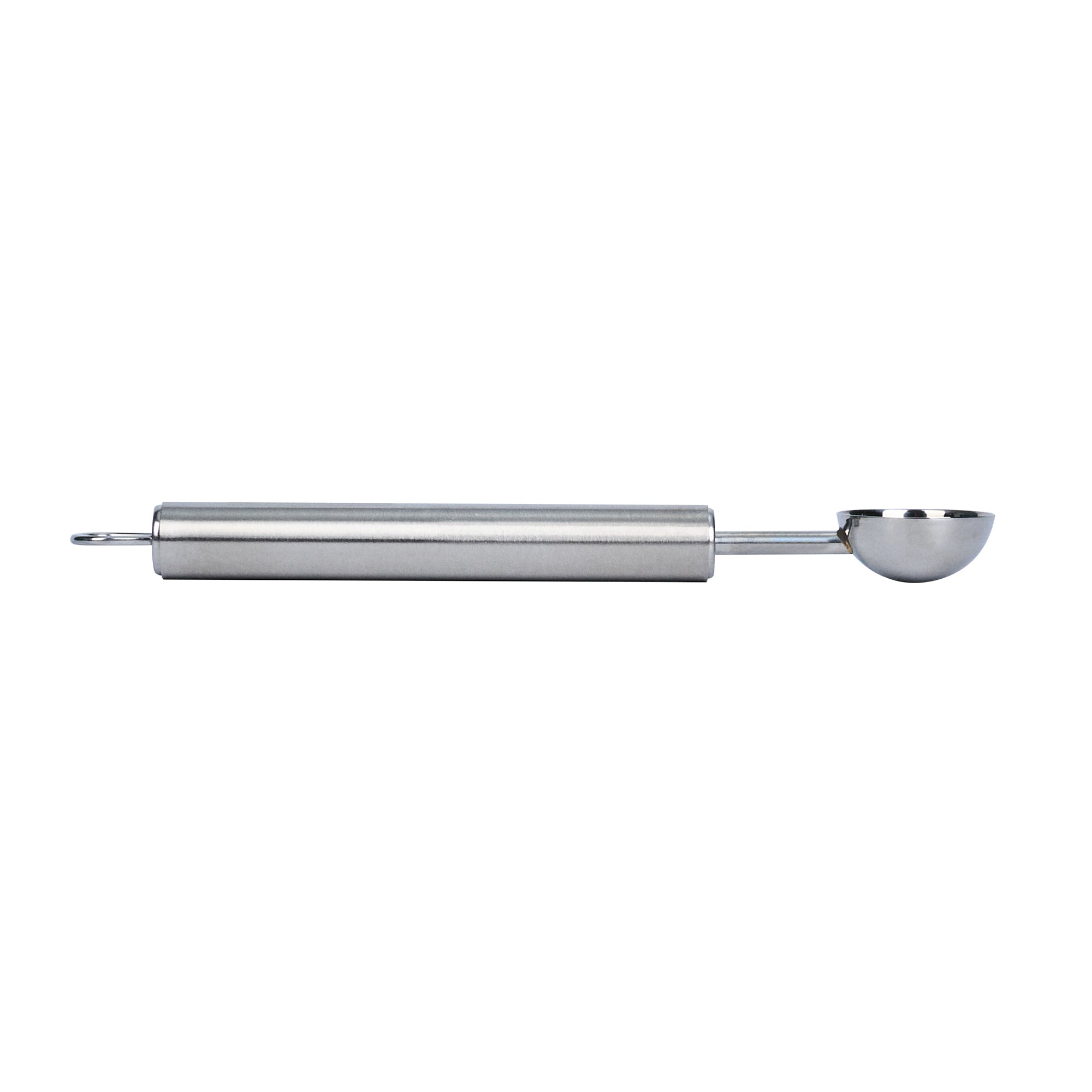 German Standard Stainless Steel Melon Baller - 6'' x 1'' - 6 count box