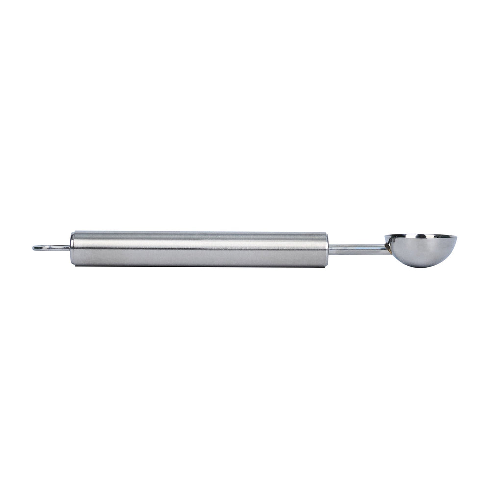 German Standard Stainless Steel Melon Baller - 6'' x 1'' - 1 count box