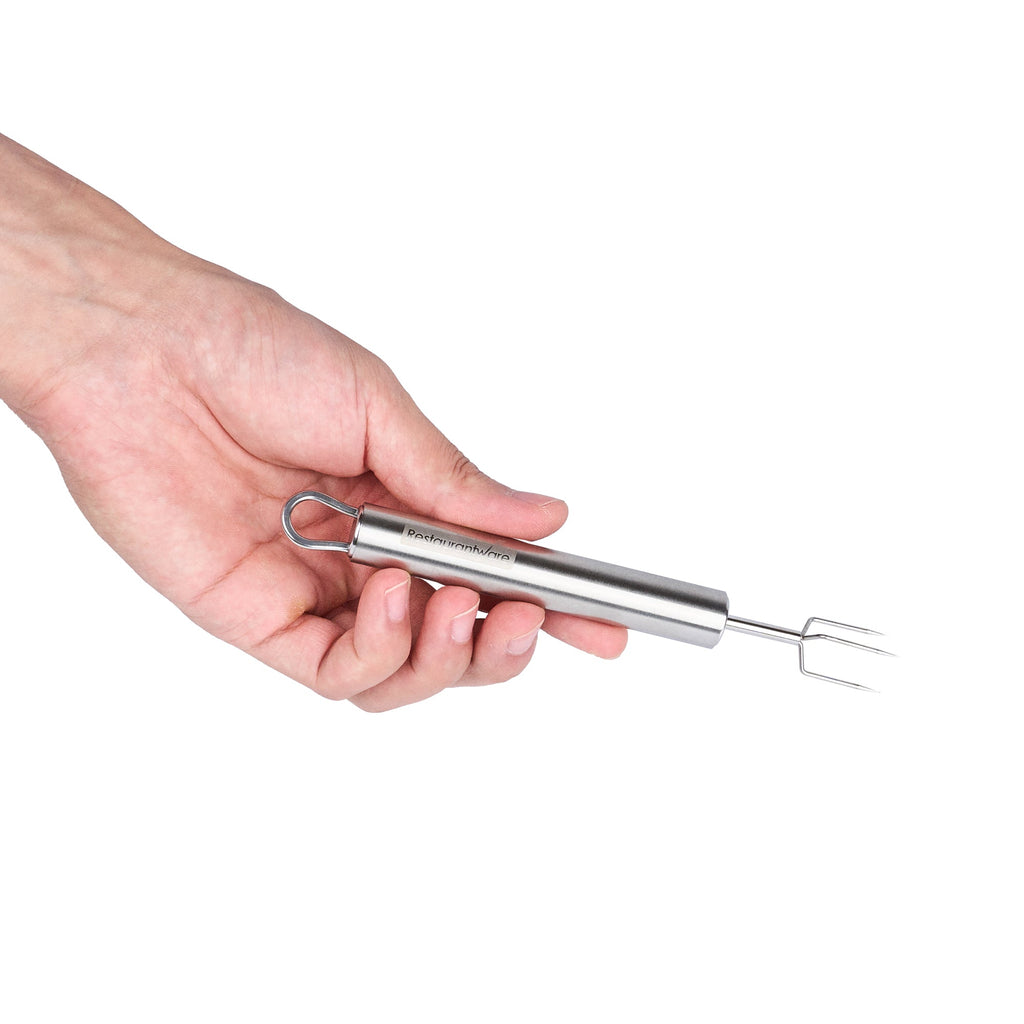 German Standard Stainless Steel Potato Fork - 6'' - 6 count box