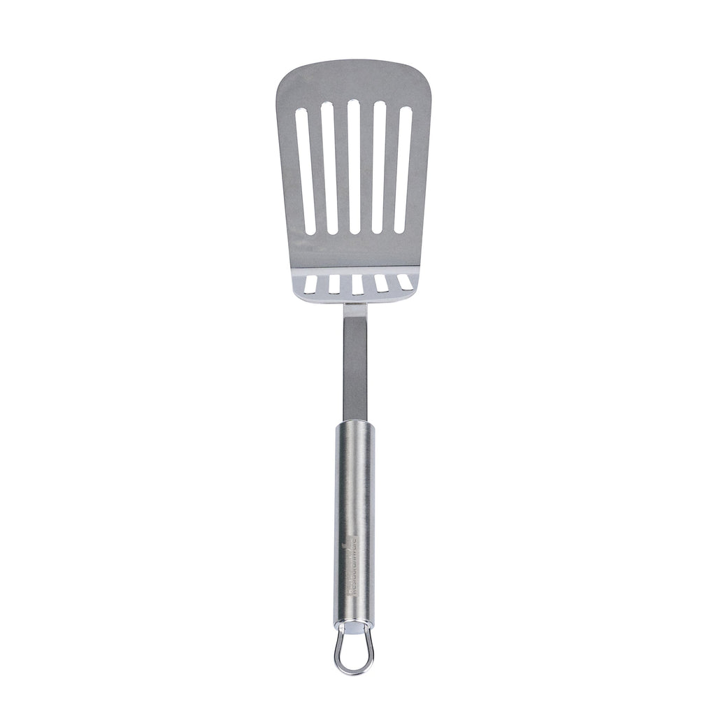 German Standard Stainless Steel Slotted Turner / Spatula - 12 1/2'' - 36 count box