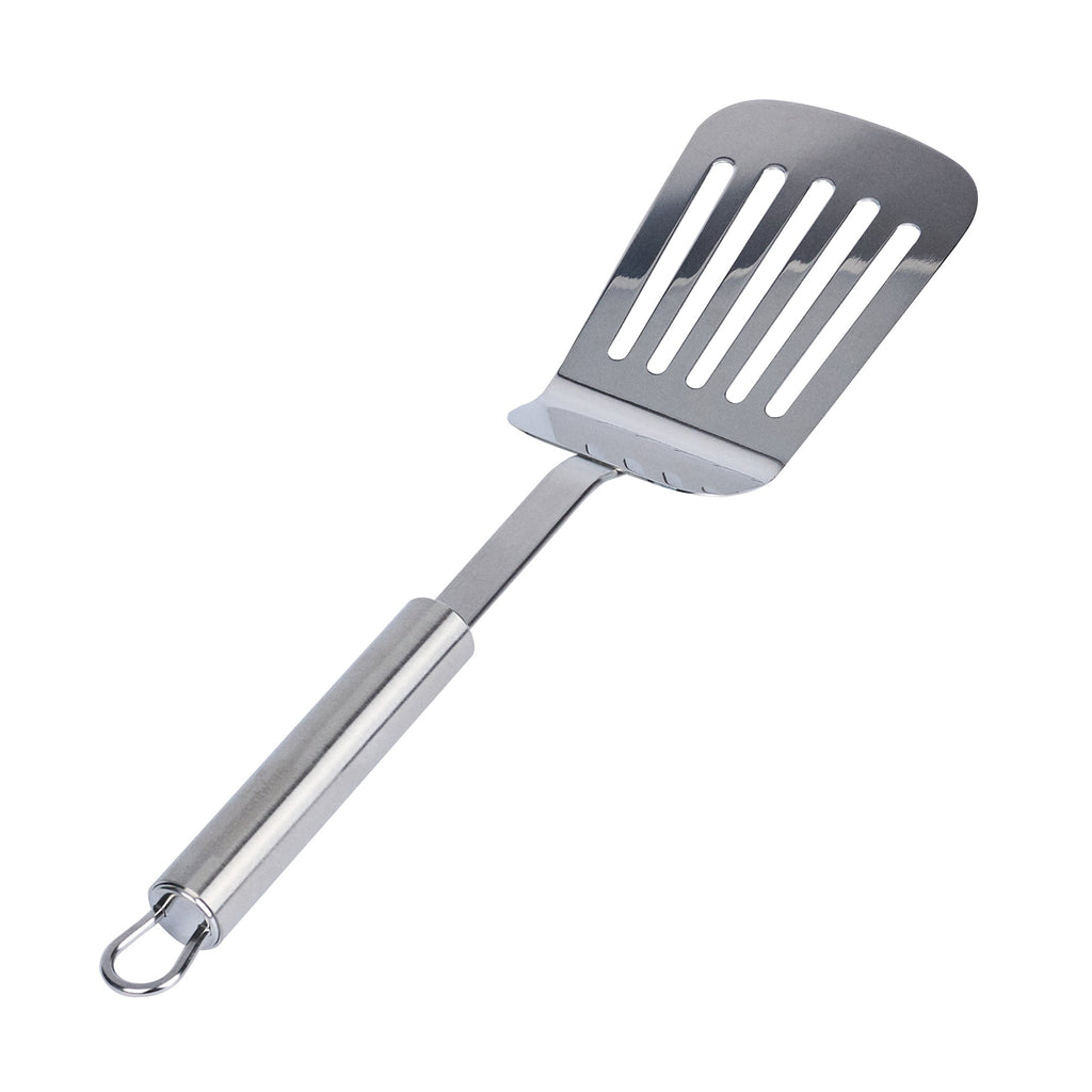 German Standard Stainless Steel Slotted Turner / Spatula - 12 1/2'' - 6 count box