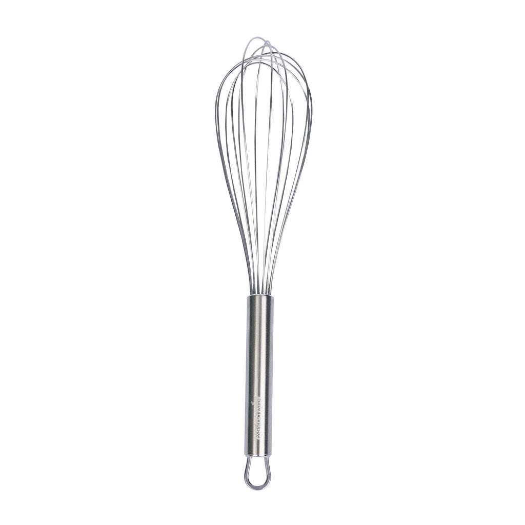 German Standard Stainless Steel French Whisk - 12 1/2'' - 1 count box