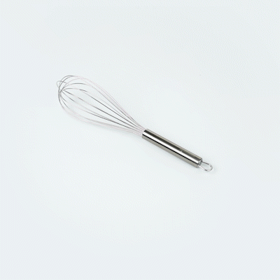 German Standard Stainless Steel French Whisk - 12 1/2'' - 1 count box
