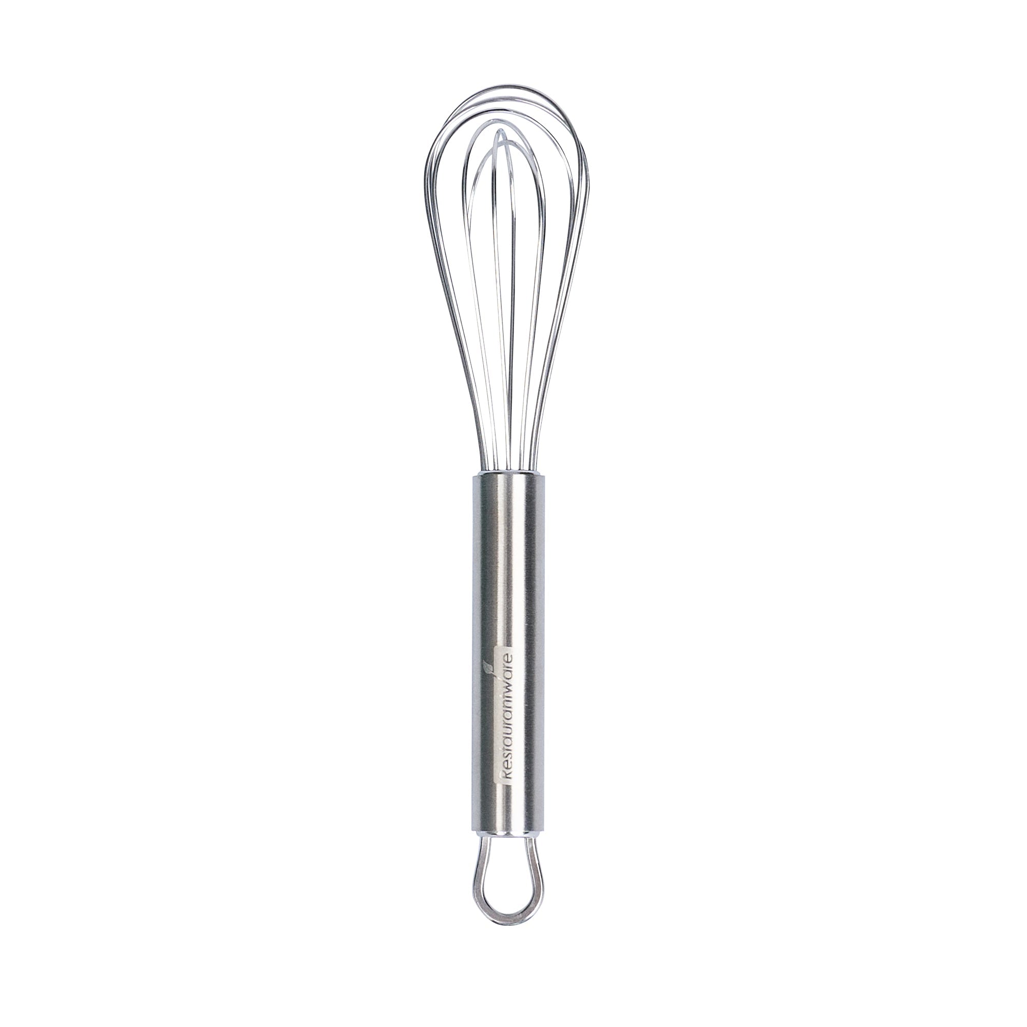 German Standard Stainless Steel French Whisk - 7 1/4" - 24 count box