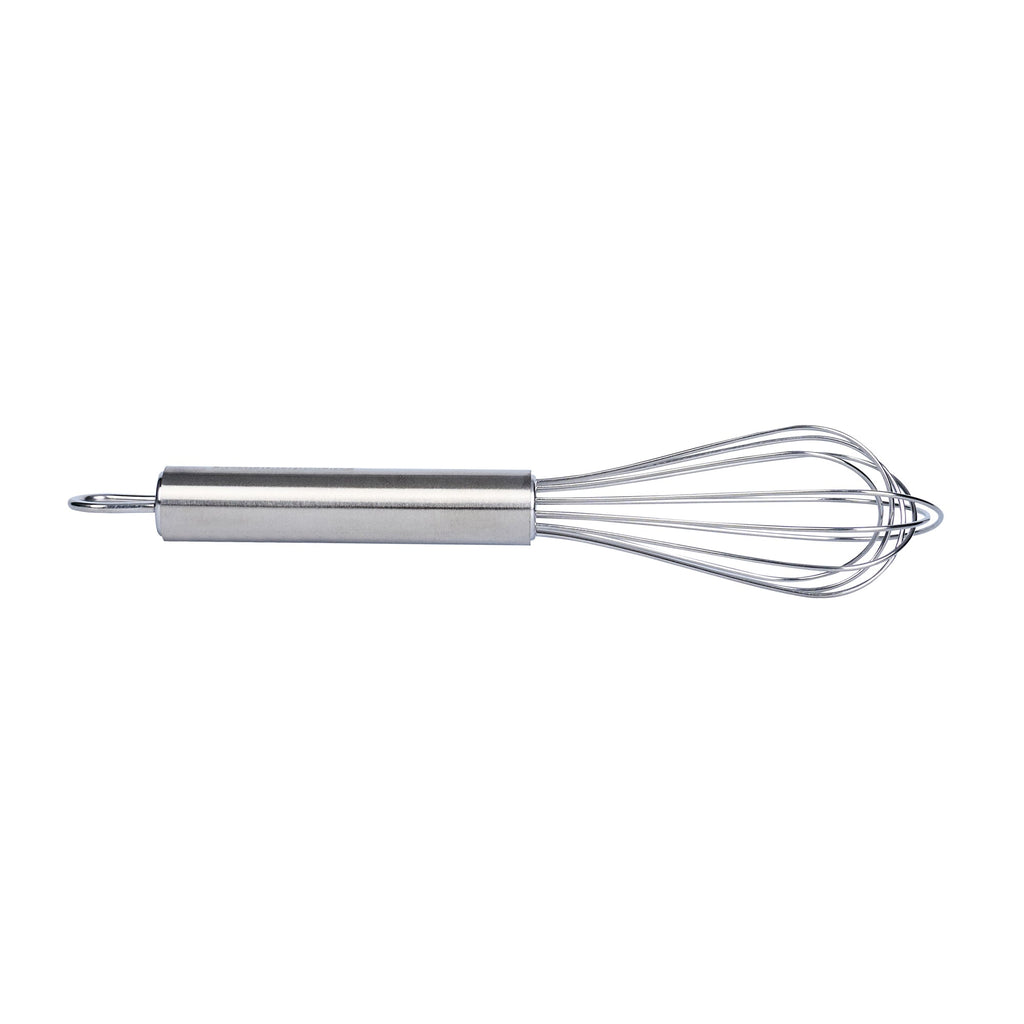 German Standard Stainless Steel French Whisk - 7 1/4" - 24 count box