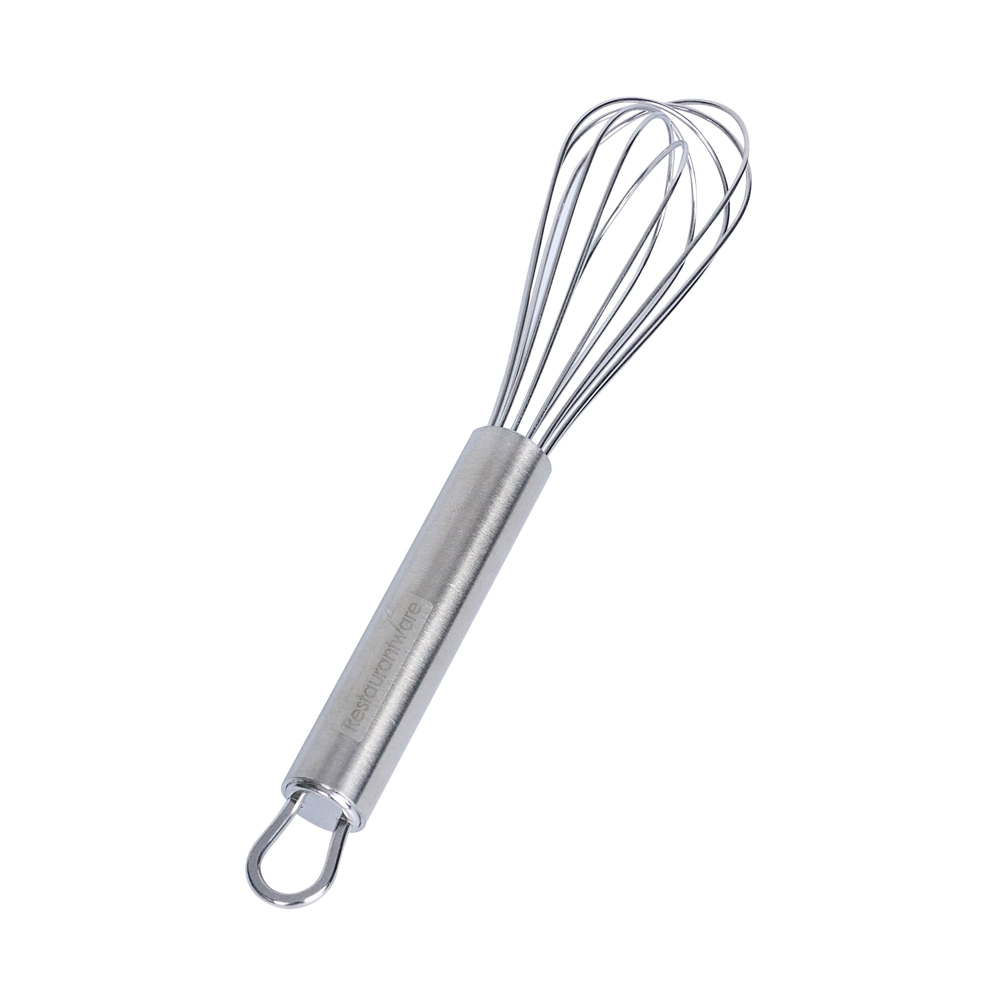 German Standard Stainless Steel French Whisk - 7 1/4" - 6 count box