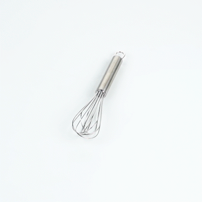 German Standard Stainless Steel French Whisk - 7 1/4" - 6 count box