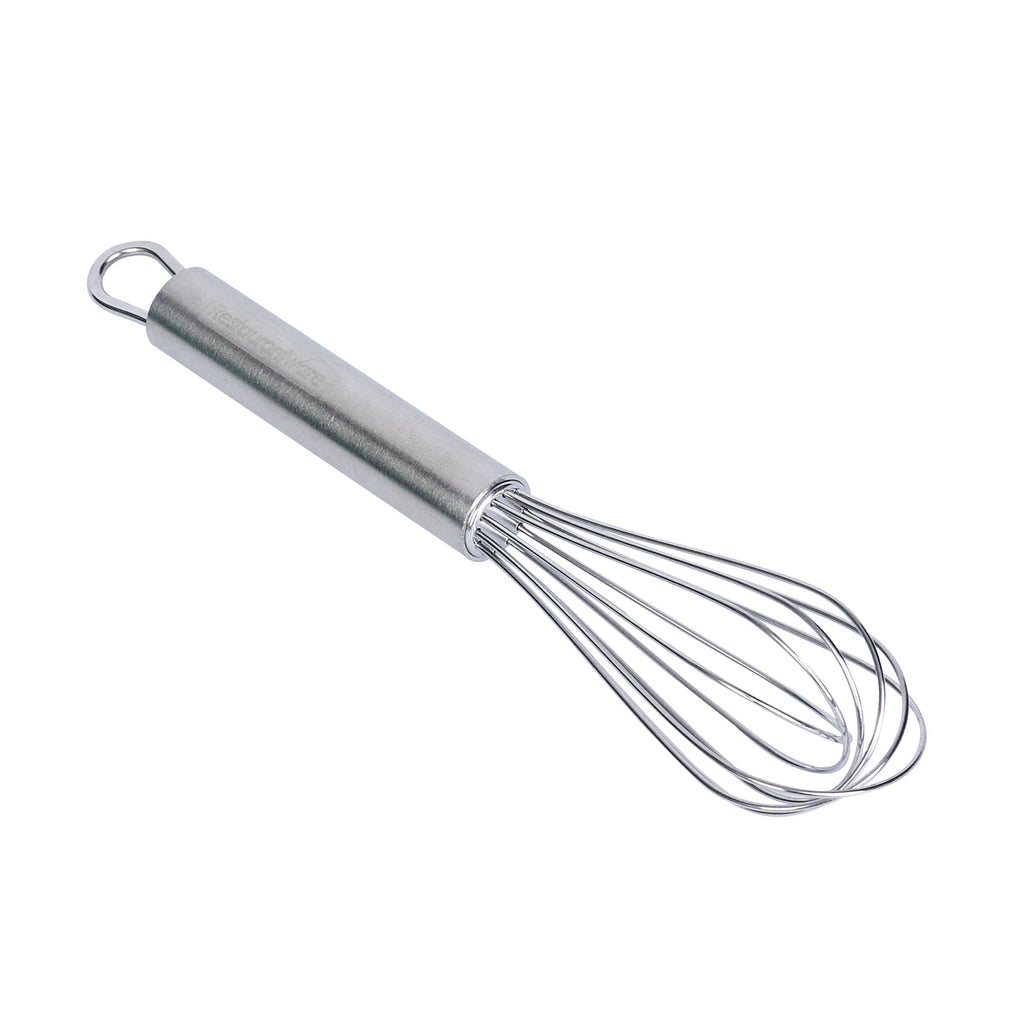 German Standard Stainless Steel French Whisk - 7 1/4" - 6 count box