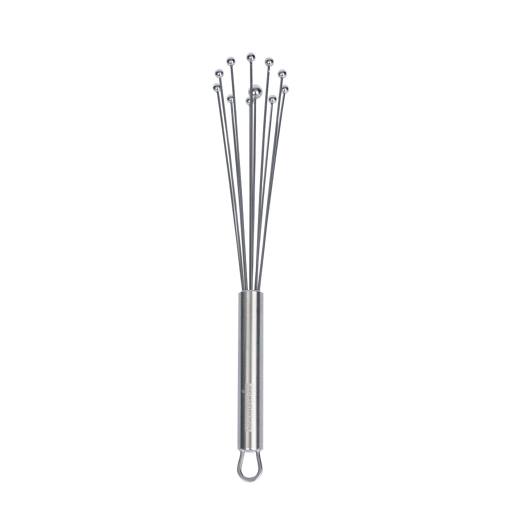 German Standard Stainless Steel Ball Whisk - 10 3/4'' - 24 count box
