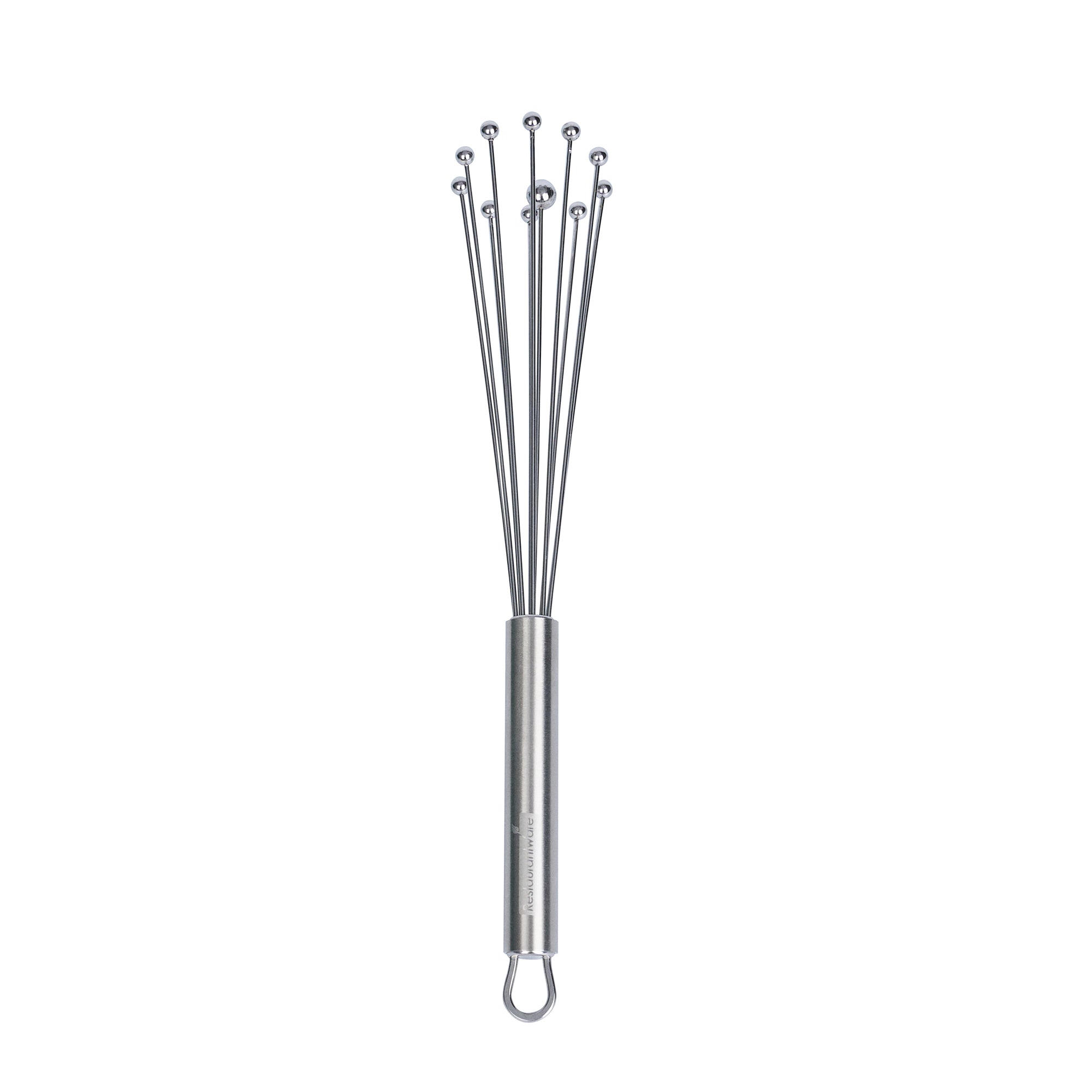 German Standard Stainless Steel Ball Whisk - 10 3/4'' - 24 count box