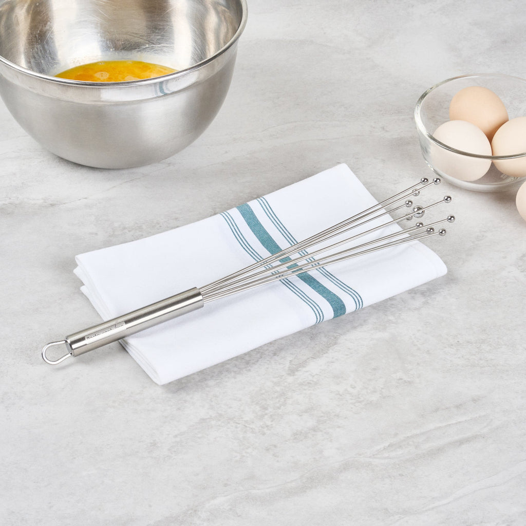 German Standard Stainless Steel Ball Whisk - 12 1/2'' - 6 count box