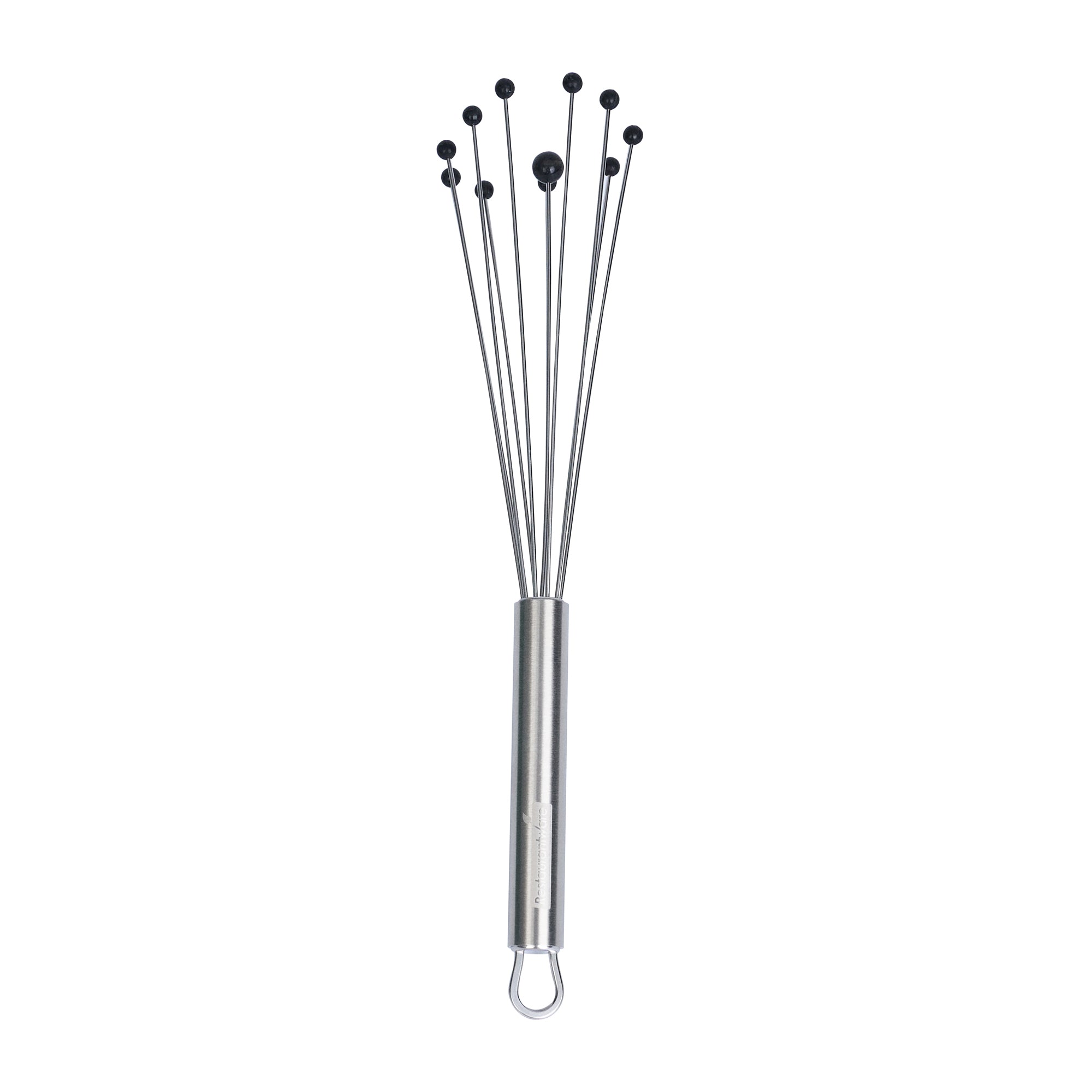 German Standard Stainless Steel Ball Whisk - with Silicone Tips - 10 3/4'' - 24 count box