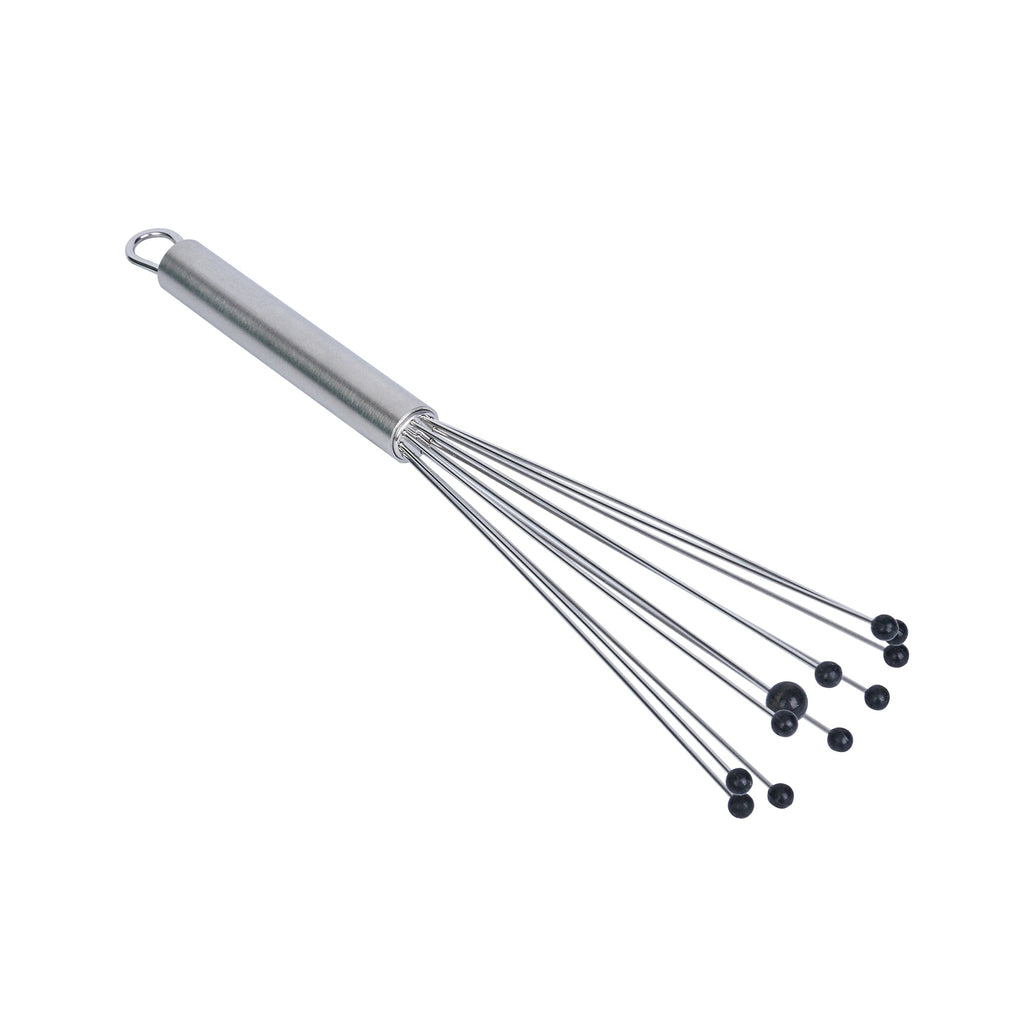 German Standard Stainless Steel Ball Whisk - with Silicone Tips - 10 3/4'' - 1 count box