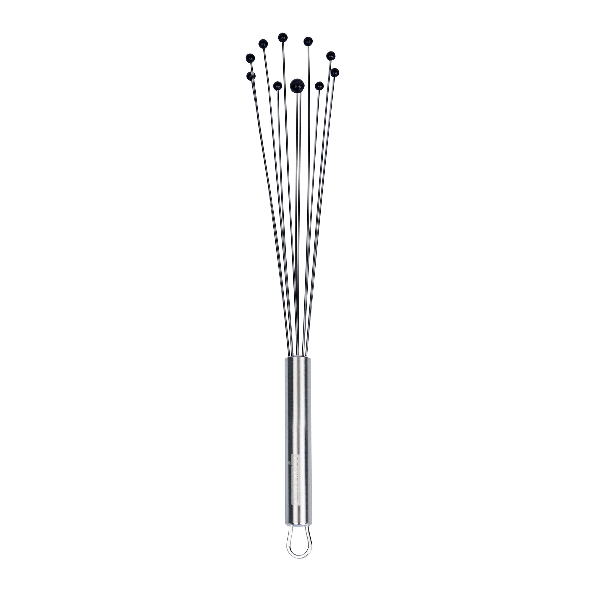 German Standard Stainless Steel Ball Whisk - with Silicone Tips - 12 1/2'' - 24 count box