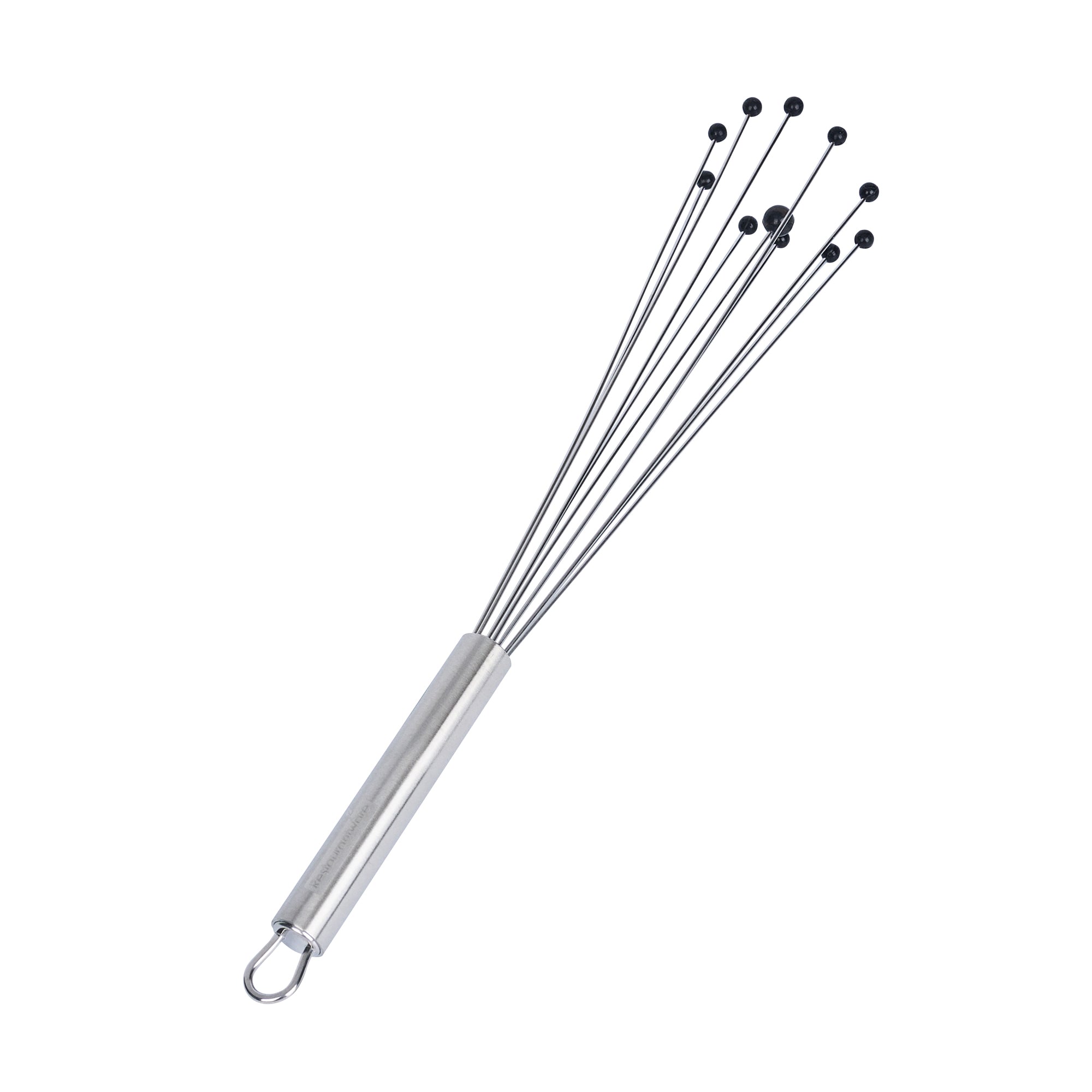 German Standard Stainless Steel Ball Whisk - with Silicone Tips - 12 1/2'' - 24 count box
