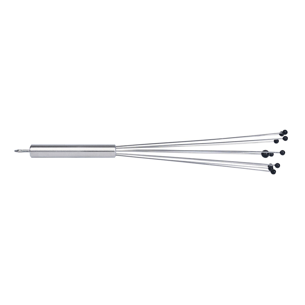 German Standard Stainless Steel Ball Whisk - with Silicone Tips - 12 1/2'' - 6 count box