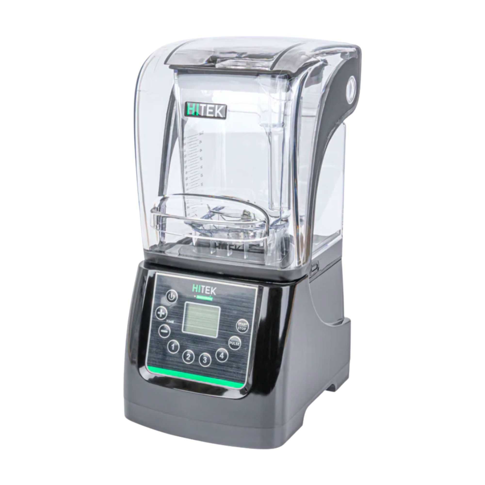 Hi Tek 3 HP Heavy Duty Commercial Blender - 48 oz Tritan Container, Sound Enclosure, Programmable Touchpad - 1 count box