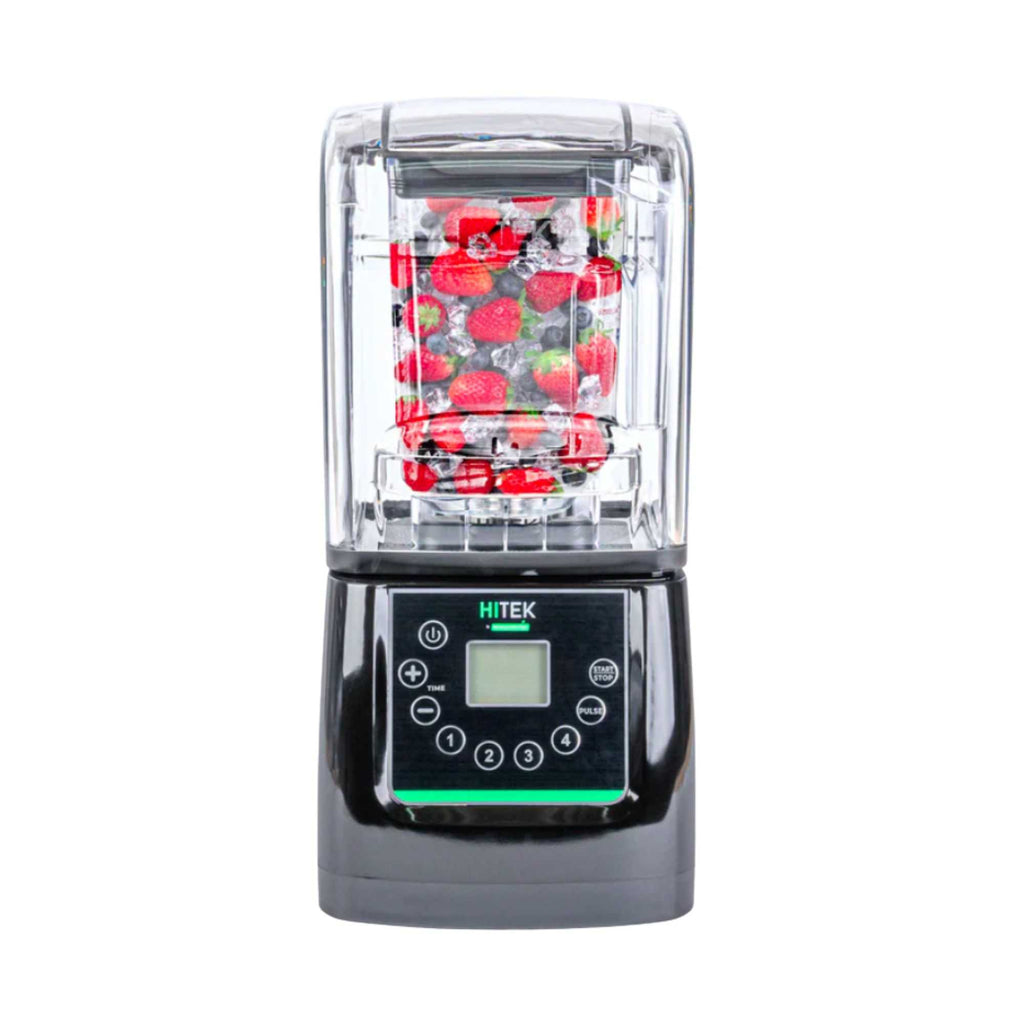 Hi Tek 3 HP Heavy Duty Commercial Blender - 48 oz Tritan Container, Sound Enclosure, Programmable Touchpad - 1 count box