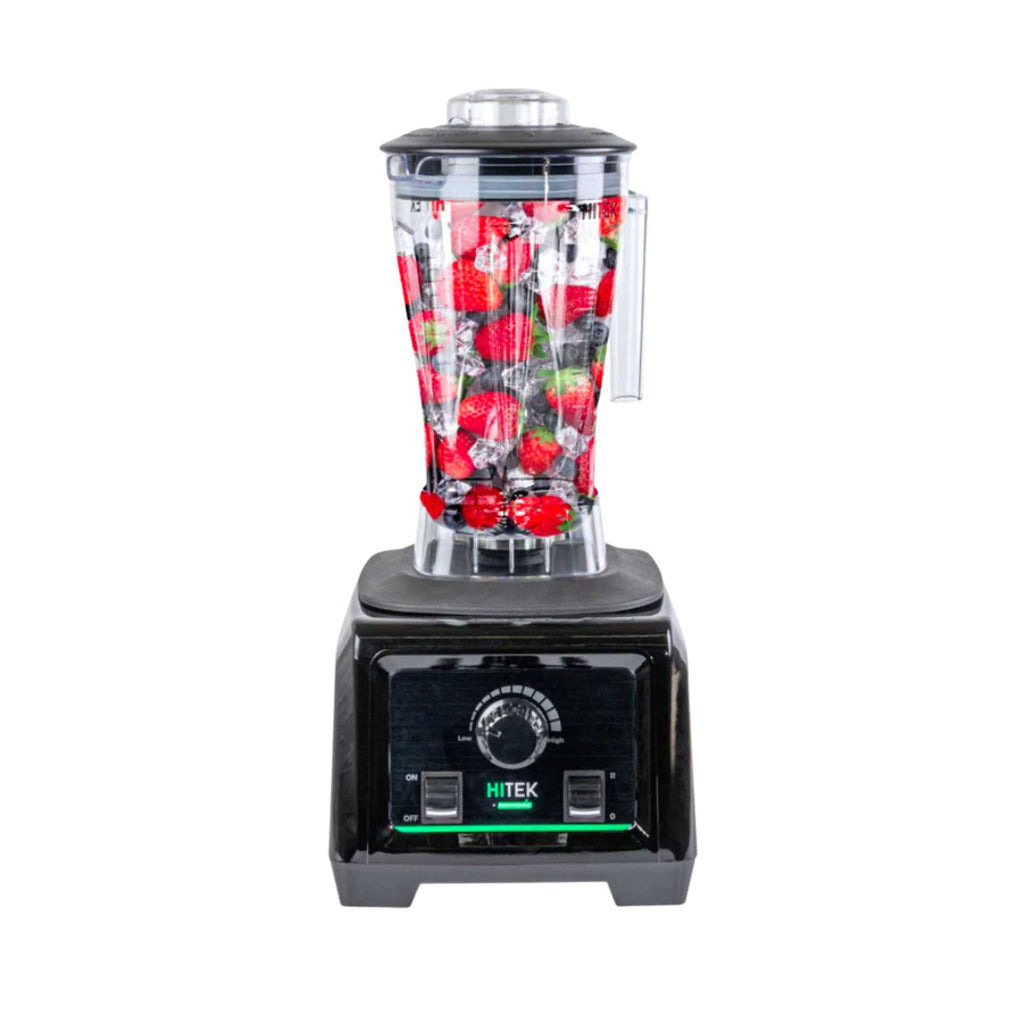 Hi Tek 3 HP Heavy Duty Commercial Blender - 64 oz Tritan Container, Variable Speed, Toggle Control - 1 count box