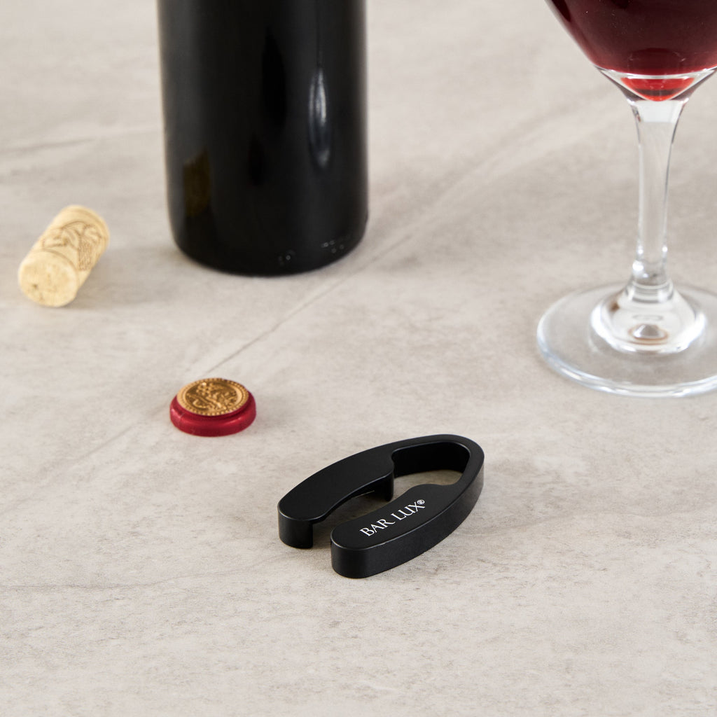 Bar Lux Black Plastic Wine Foil Cutter - 1 count box
