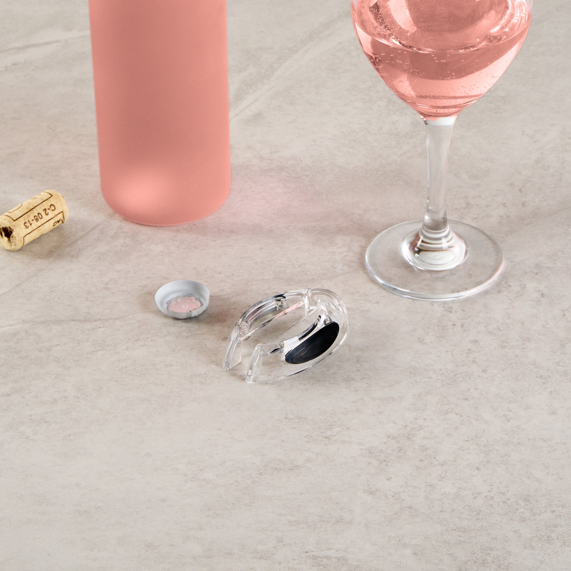 Bar Lux Clear Plastic Wine Foil Cutter - 1 count box