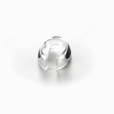 Bar Lux Clear Plastic Wine Foil Cutter - 1 count box