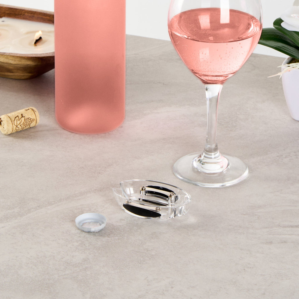 Bar Lux Clear Plastic Wine Foil Cutter - 1 count box
