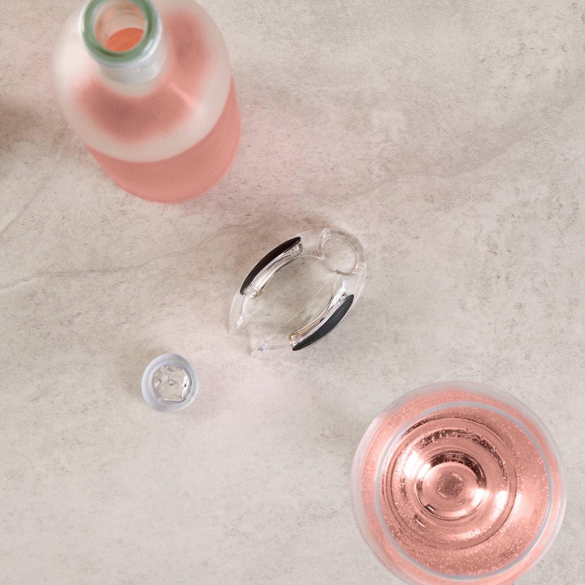 Bar Lux Clear Plastic Wine Foil Cutter - 1 count box
