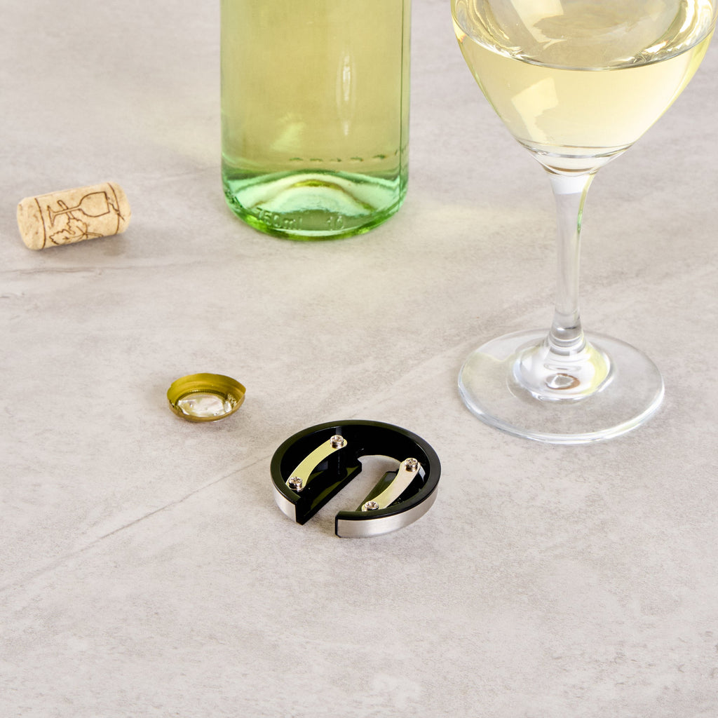 Bar Lux Stainless Steel Wine Foil Cutter - Magnetic - 1 count box