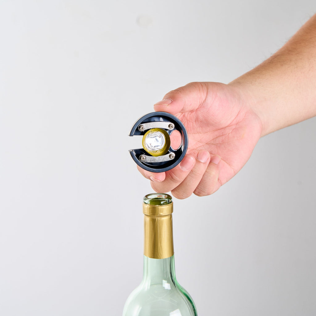 Bar Lux Stainless Steel Wine Foil Cutter - Magnetic - 1 count box