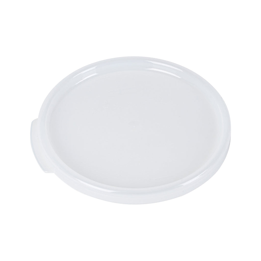 Met Lux Round Translucent Plastic Food Storage Container Lid - Fits 2 and 4 qt - 1 count box