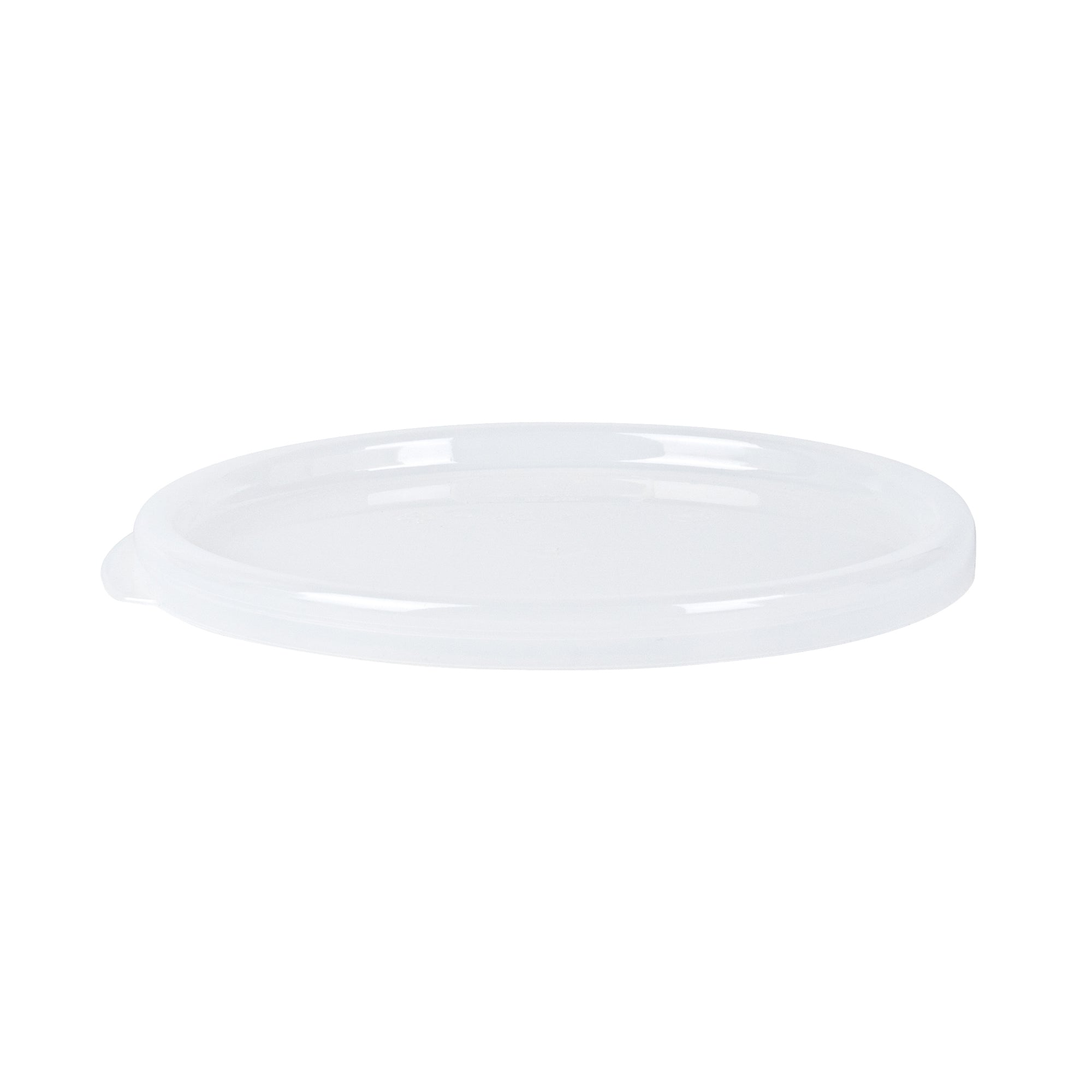 Met Lux Round Translucent Plastic Food Storage Container Lid - Fits 2 and 4 qt - 1 count box