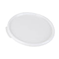 Met Lux Round White Plastic Food Storage Container Lid - Fits 6 and 8 qt - 1 count box