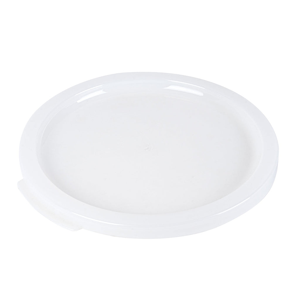 Met Lux Round Translucent Plastic Food Storage Container Lid - Fits 12, 18 and 22 qt - 1 count box