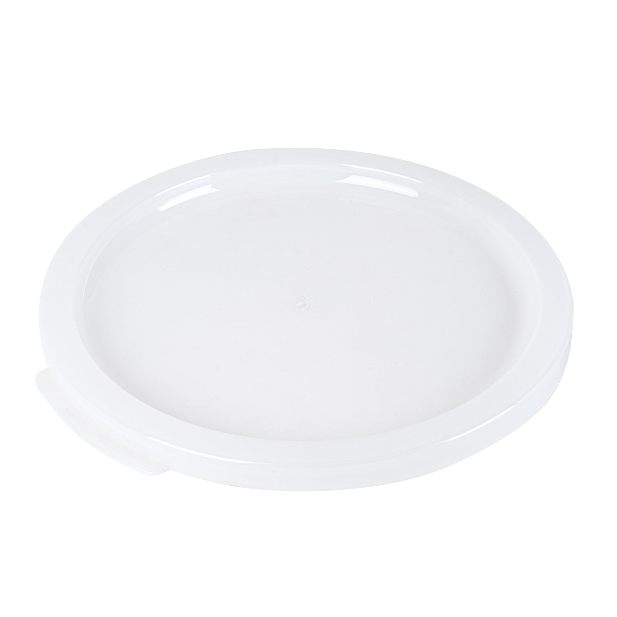 Met Lux Round Translucent Plastic Food Storage Container Lid - Fits 12, 18 and 22 qt - 1 count box