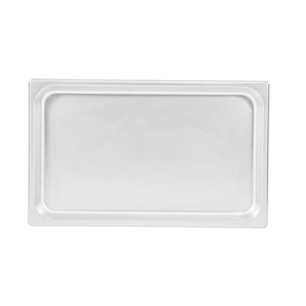 Kitchen Tek Stainless Steel Full Size Steam Table Pan - 1 1/4 Inch Deep, Anti Jam, 24 Gauge - 1 count box