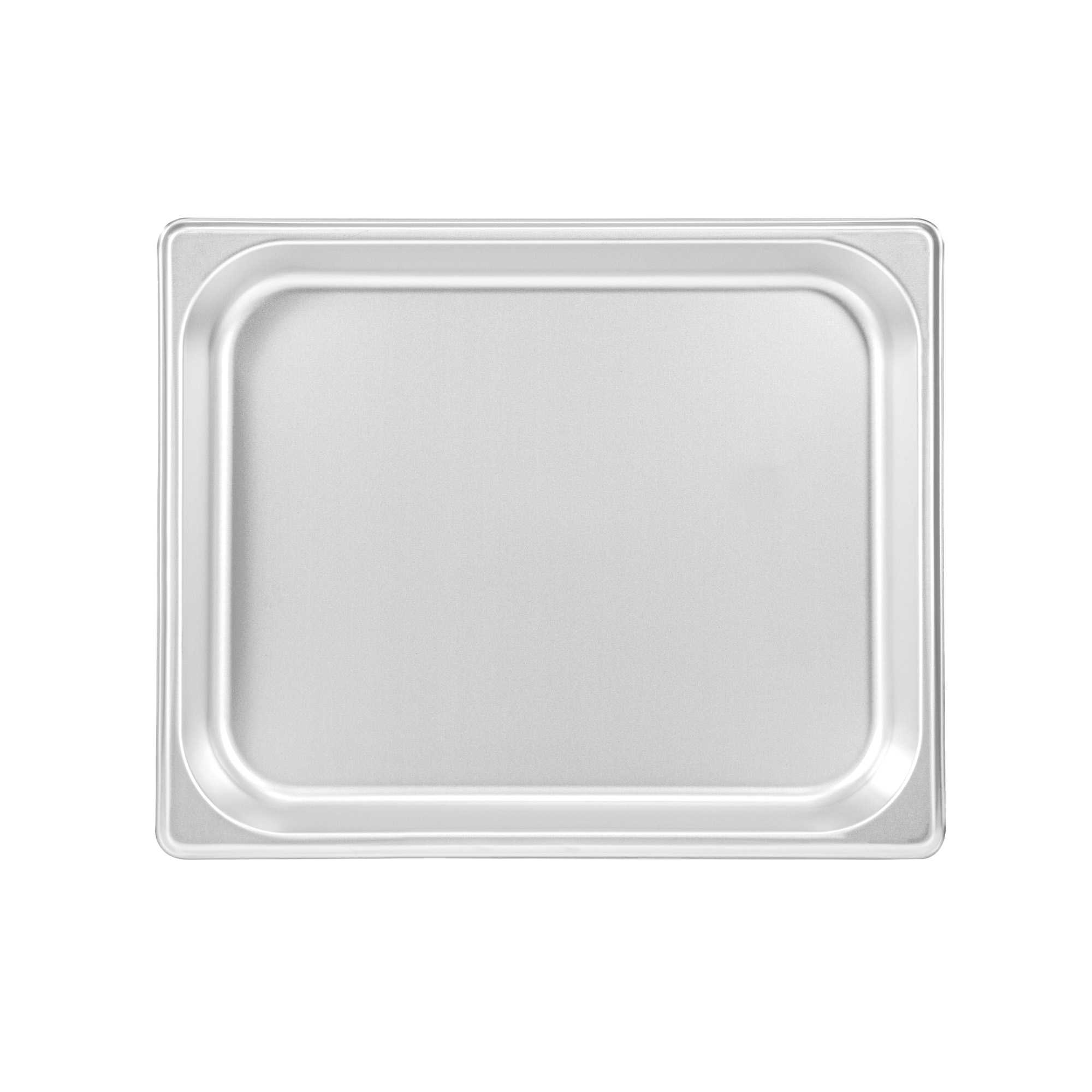 Kitchen Tek Stainless Steel 1/2 Size Steam Table Pan - 1 1/4 Inch Deep, Anti Jam, 24 Gauge - 1 count box