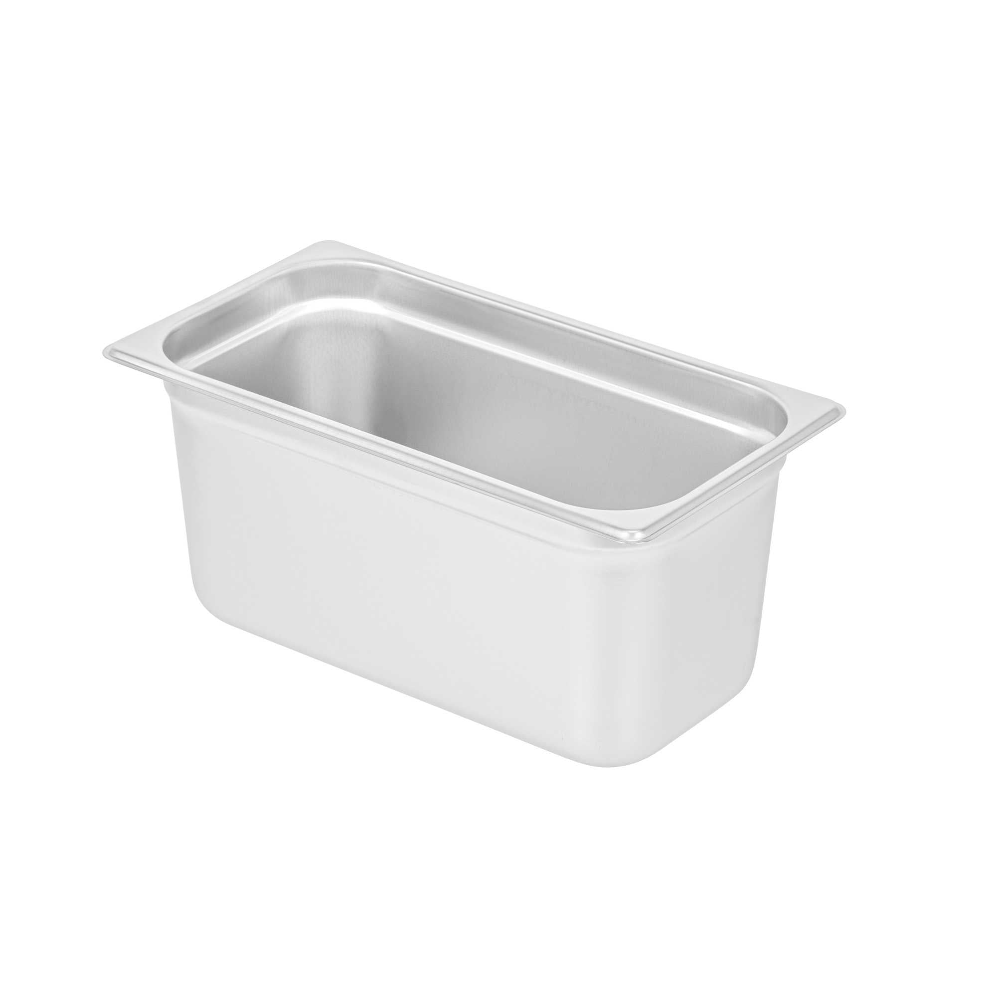 Kitchen Tek Stainless Steel 1/3 Size Steam Table Pan - 6 Inch Deep, Anti Jam, 24 Gauge - 1 count box