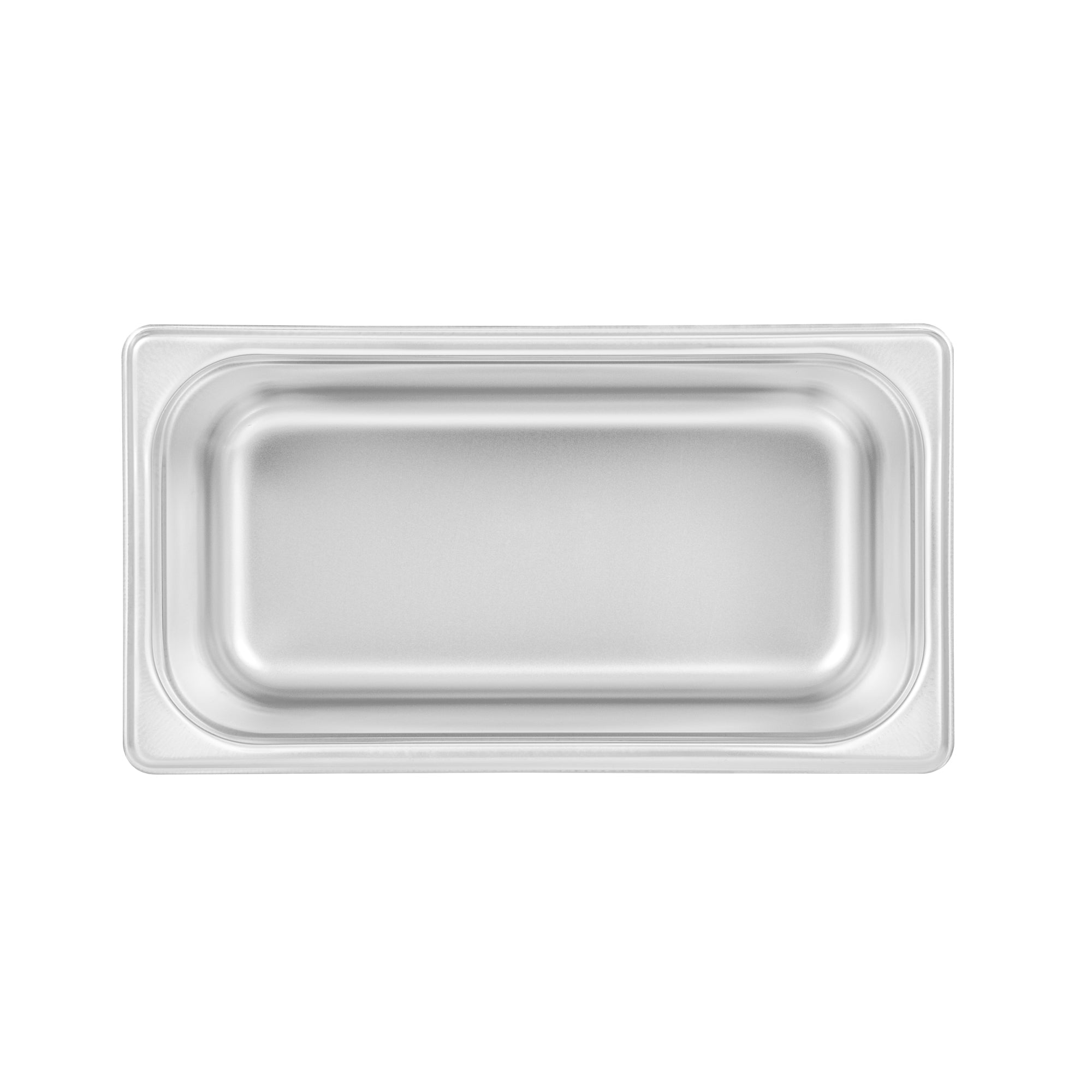 Kitchen Tek Stainless Steel 1/3 Size Steam Table Pan - 6 Inch Deep, Anti Jam, 24 Gauge - 12 count box