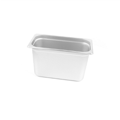 Kitchen Tek Stainless Steel 1/3 Size Steam Table Pan - 8 Inch Deep, Anti Jam, 24 Gauge - 1 count box