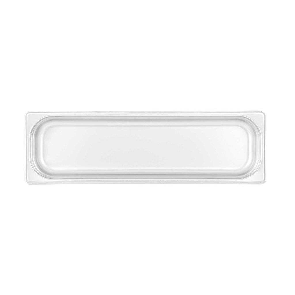 Kitchen Tek Stainless Steel 1/2 Size Long Steam Table Pan - 2 1/2 Inch Deep, Anti Jam, 24 Gauge - 1 count box
