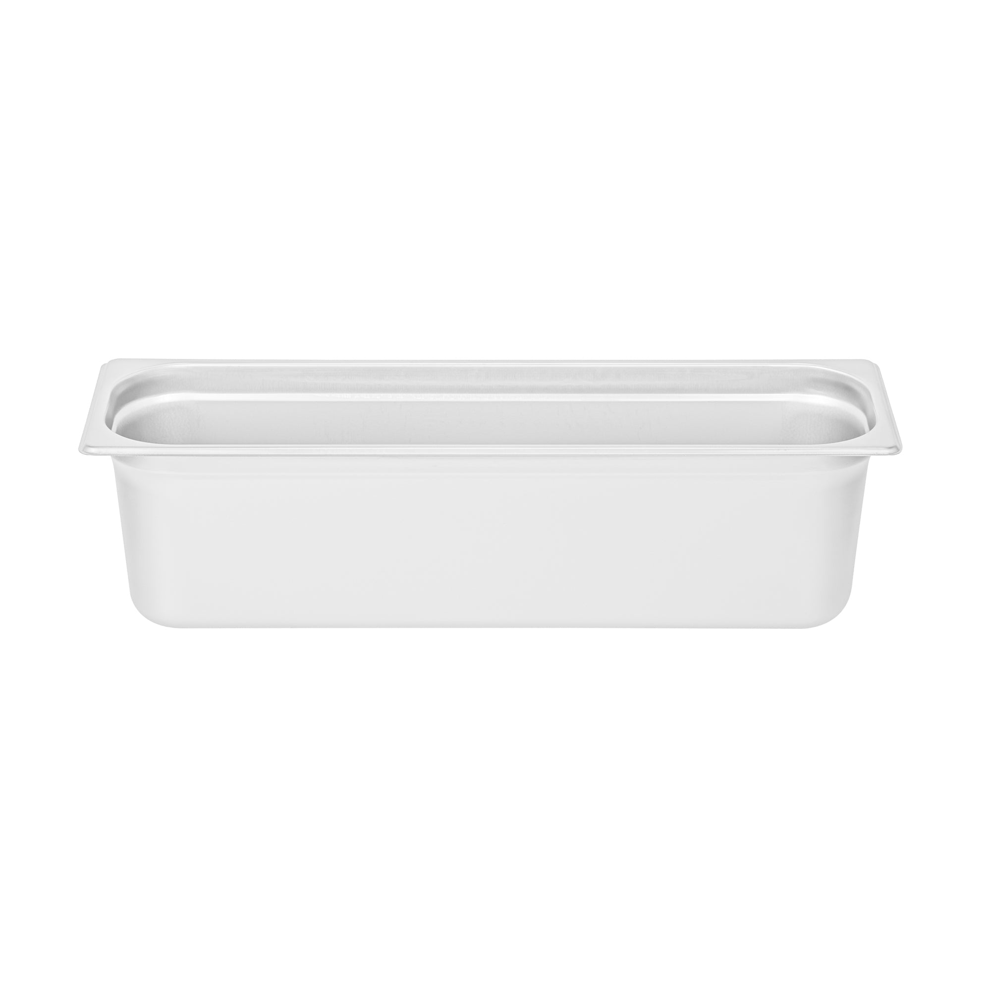 Kitchen Tek Stainless Steel 1/2 Size Long Steam Table Pan - 6 Inch Deep, Anti Jam, 24 Gauge - 6 count box